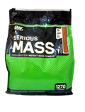 OUTLET ON SERIOUS MASS 12 LBS CHOCOLATE PEANUT BUTTER BOLSA ROTO CAD 07/20