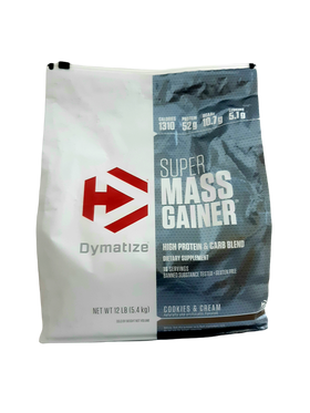 ​OUTLET DYM SUPER MASS GAINER 12 LBS COOKIES & CREAM